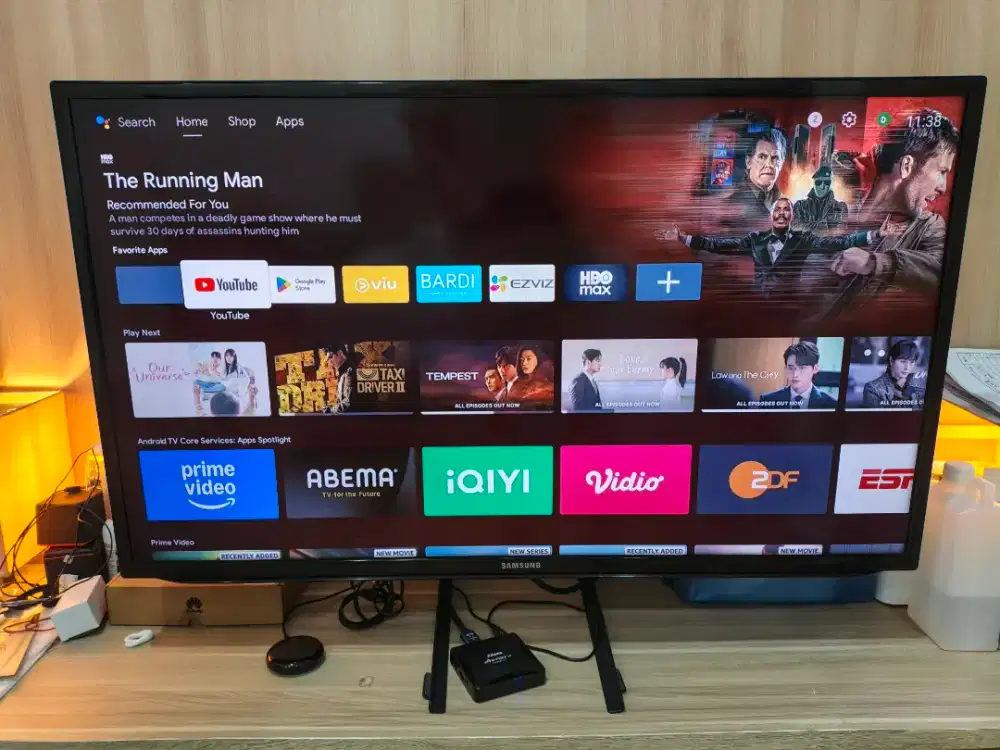 FREE TV Box - Samsung LED TV 40 inch UA40EH5300 - TERMURAH