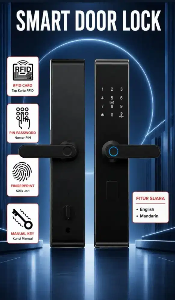 SMART DOOR LOCK PALING MURAH SE INDONESIA