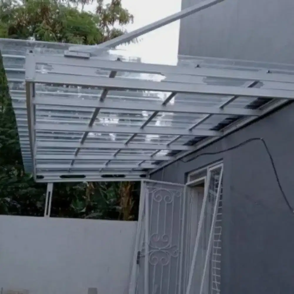 Kanopi Kaca Elegan, Rumah Makin Menawan