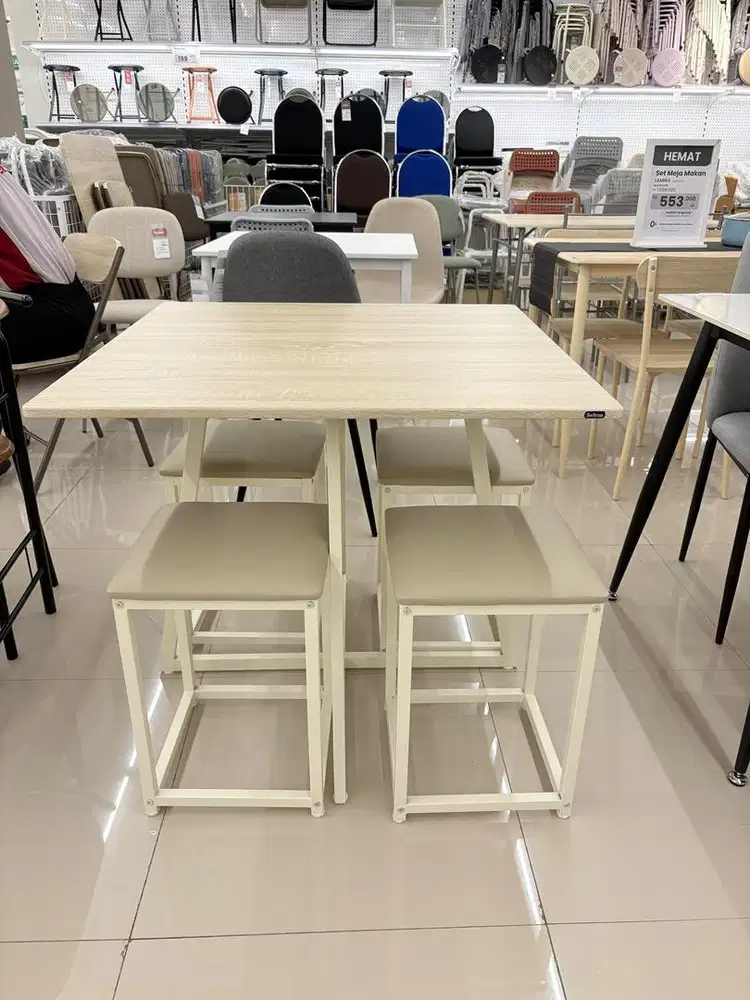 Set Meja Makan Minimalis