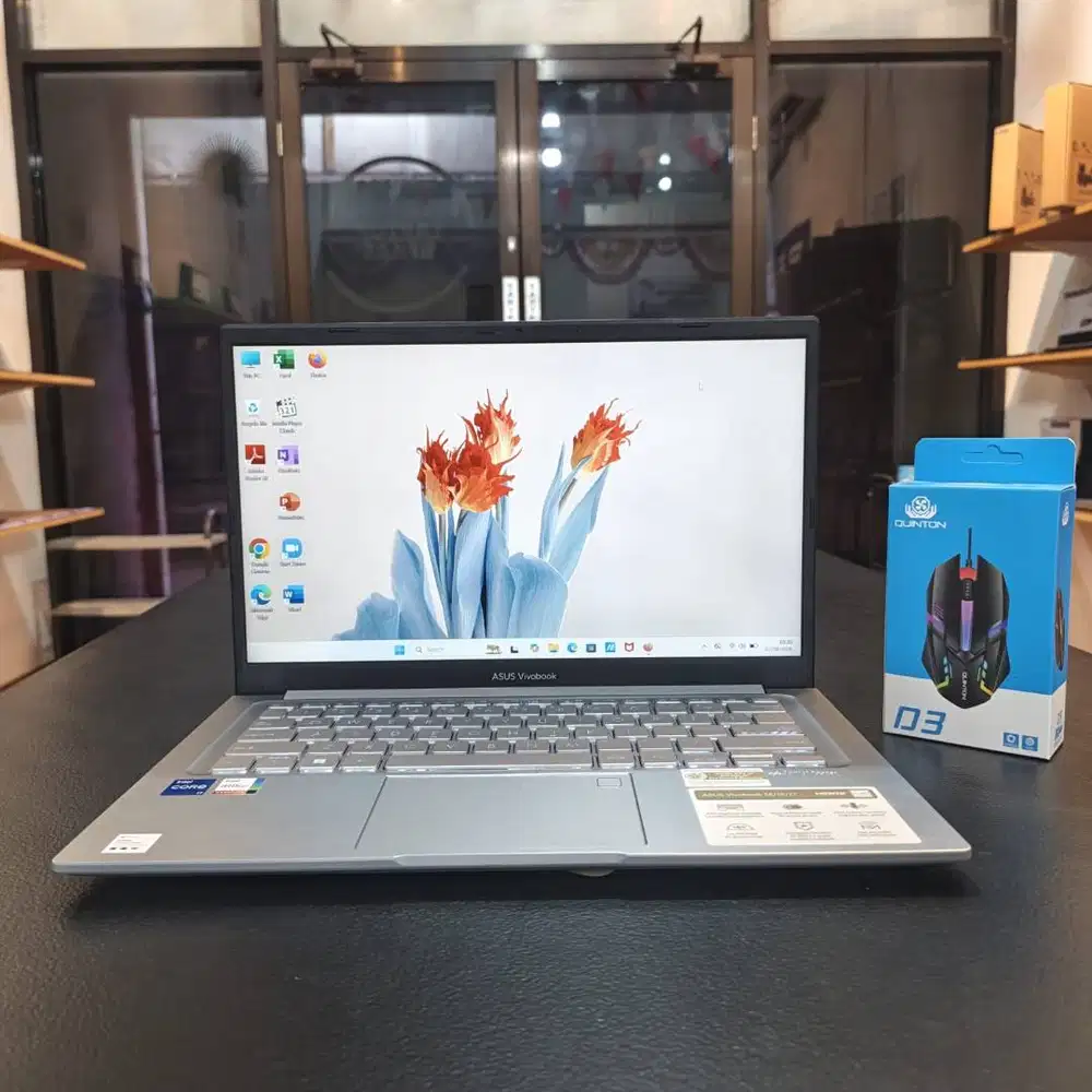 JUAL CEPAT LAPTOP BERGARANSI RESMI! ASUS VIVOBOOK A1404VA//CORE I7-133