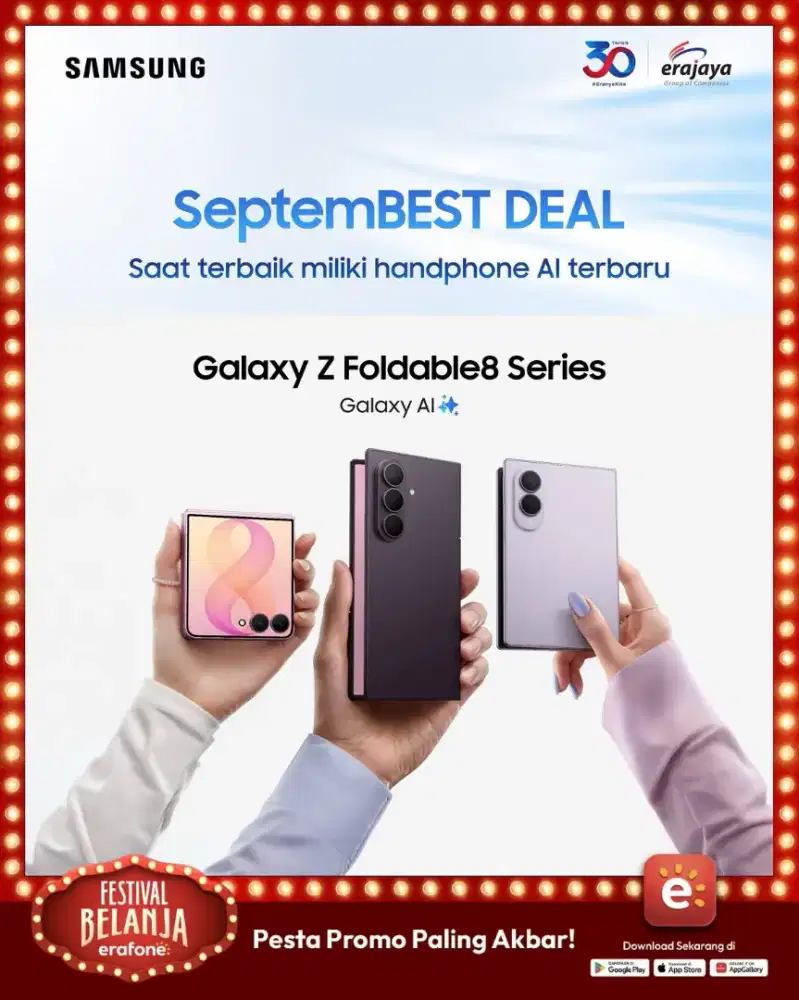 PROMO CICILAN GALAXY FOLDABLE 8 SERIES