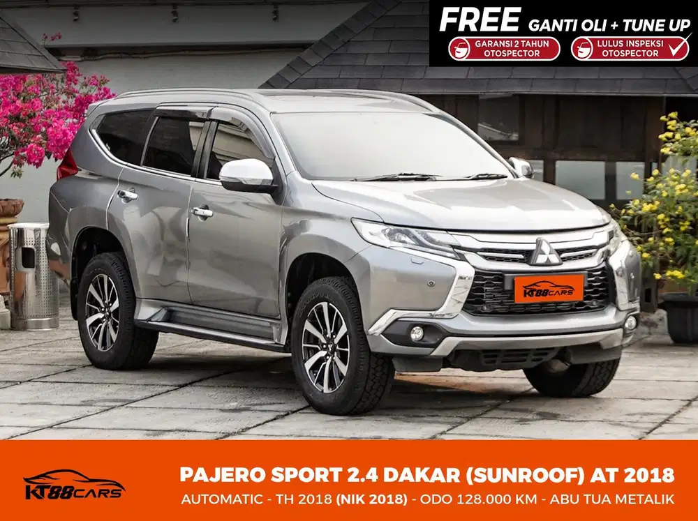 [BERGARANSI] MITSUBISHI PAJERO SPORT DAKAR MATIC SUNROOF THN 2018
