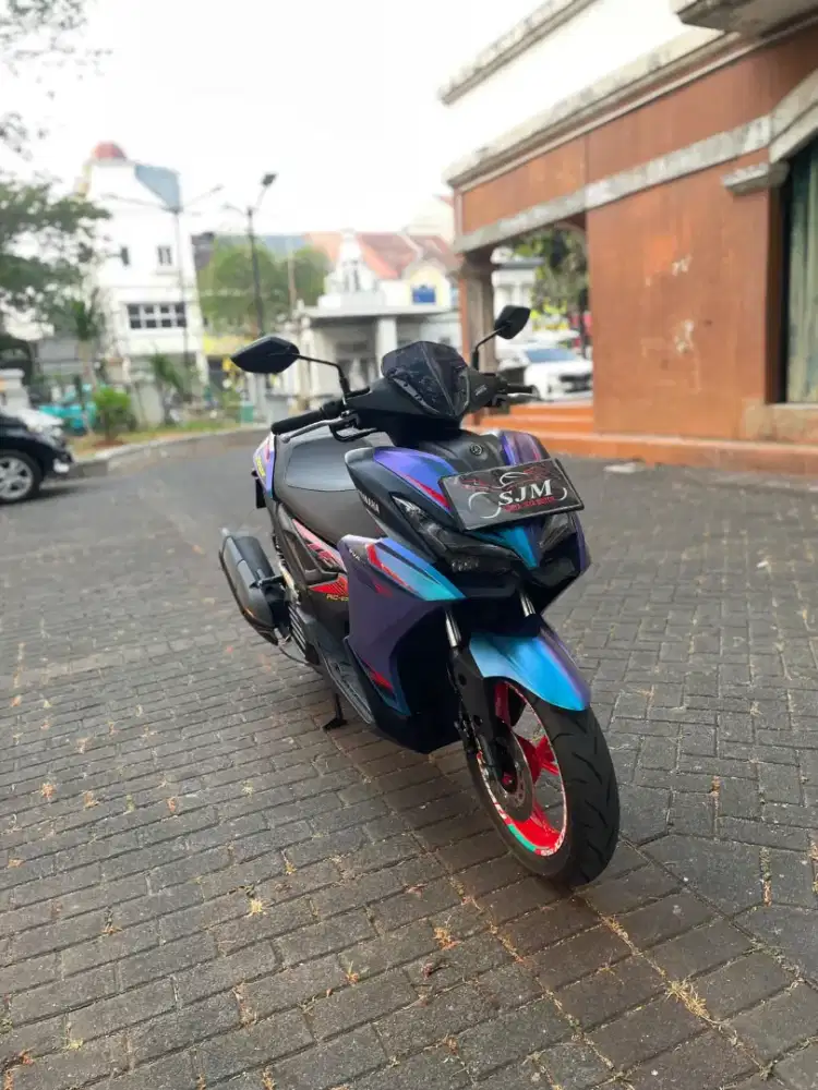 YAMAHA AEROX ALPHA CYBERCITY 2026 KM 1RB ASLI
