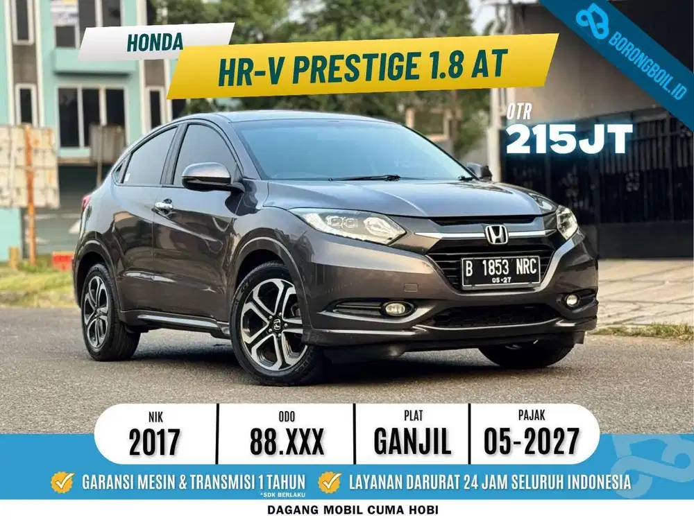 [PAJAK PANJANG] Hrv prestige 1.8 At 2017 | CX3 | Seltos | Creta | CHR|