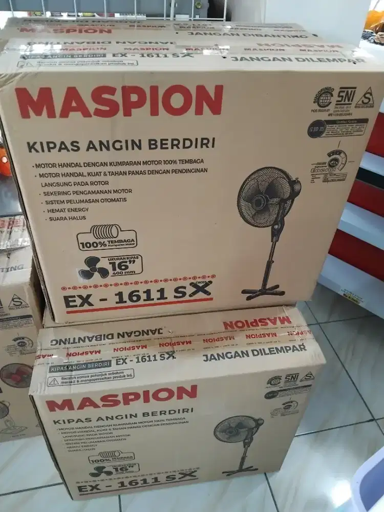 Kipas Angin Stand Fan Maspion EX-1611SX