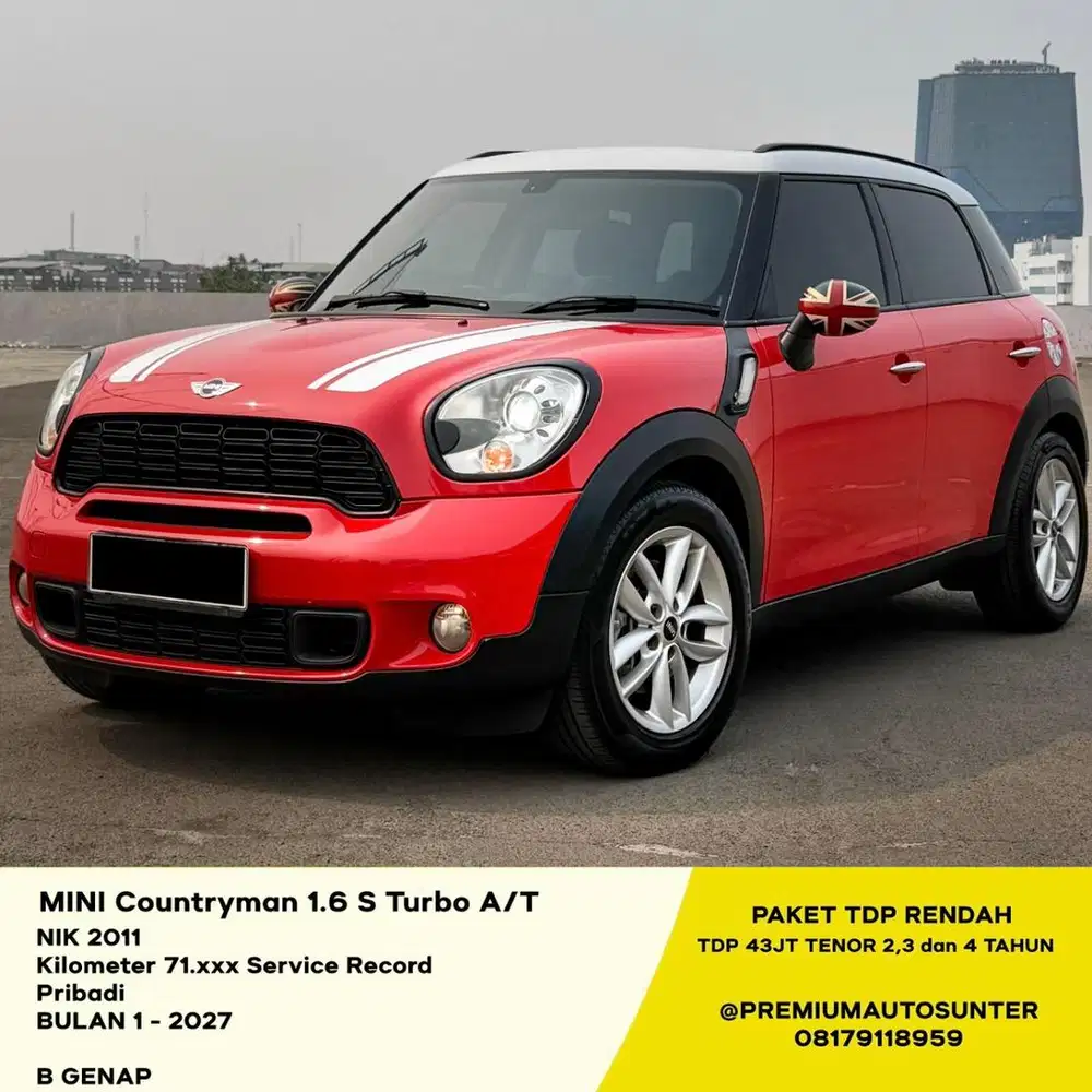 TDP43jt 2011 R60 Countryman S 1.6 A/T Turbo MINI Cooper 2014 W205 Rx