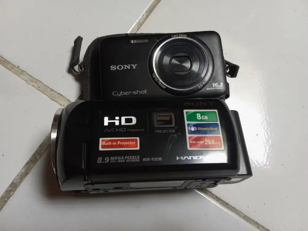 Jual handycam merk Sony dan camera sony kondisi mati