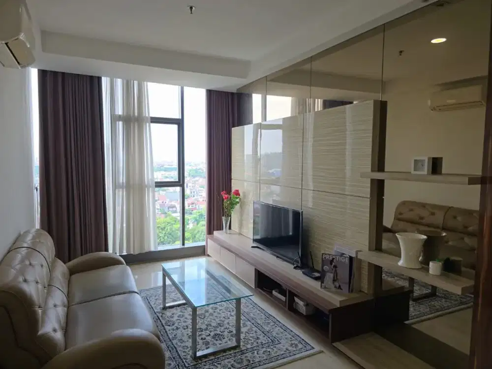 Rent L'Avenue Apartment Pancoran with 2 bedrooms and furnished