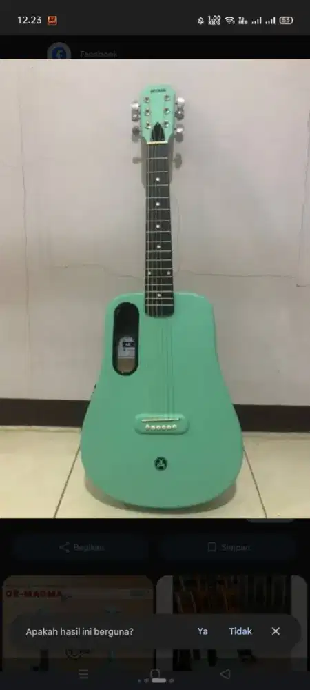 Jual ajaa gitarr baru 4bulan