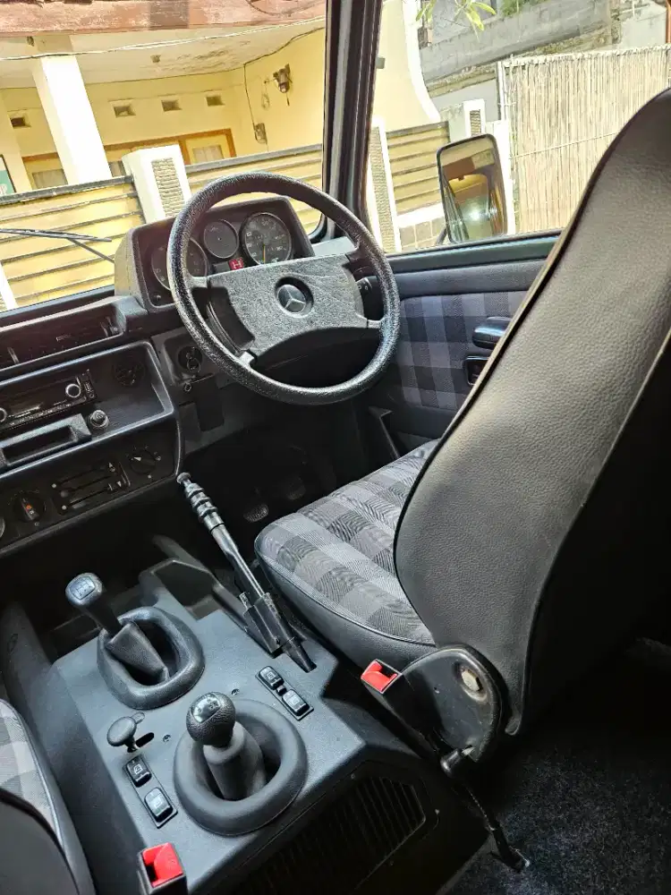 280GE g class 4x4 original semua jok fabric KM70rb