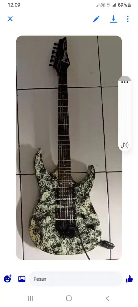 Ibanez rg series custem