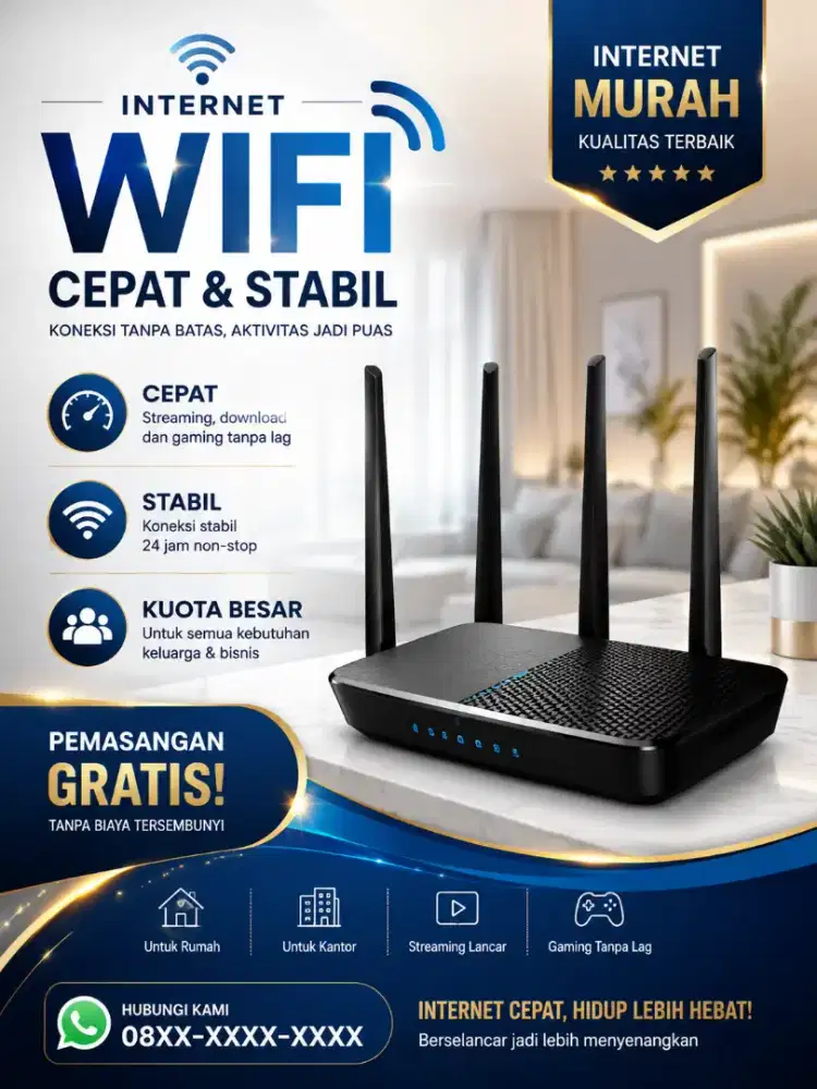 PASANG WI-FI GRATIS