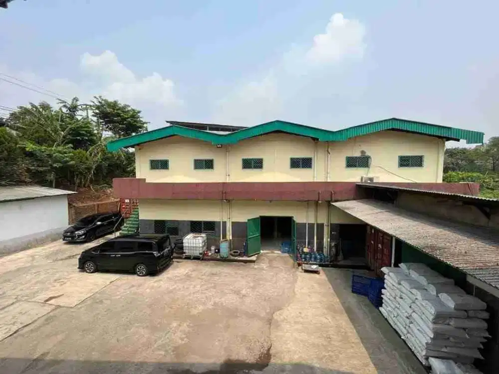 Dijual Cepat Gudang Siap Pakai Narogong Bekasi LT 2.719m² HGB