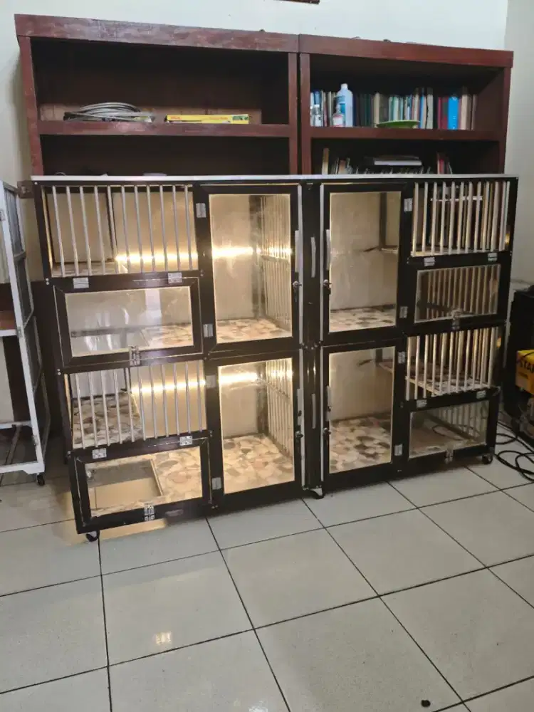 Kandang Kucing Aluminium Preloved BSH British Scottish Munchkin Persia