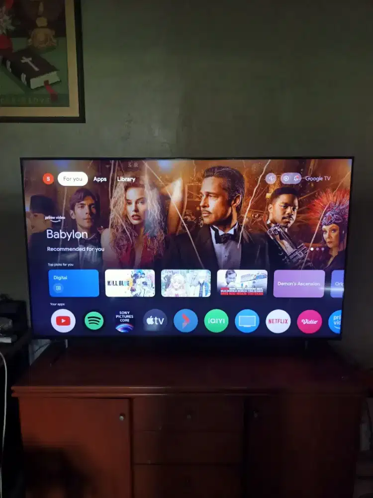 Tv 65 inch soni