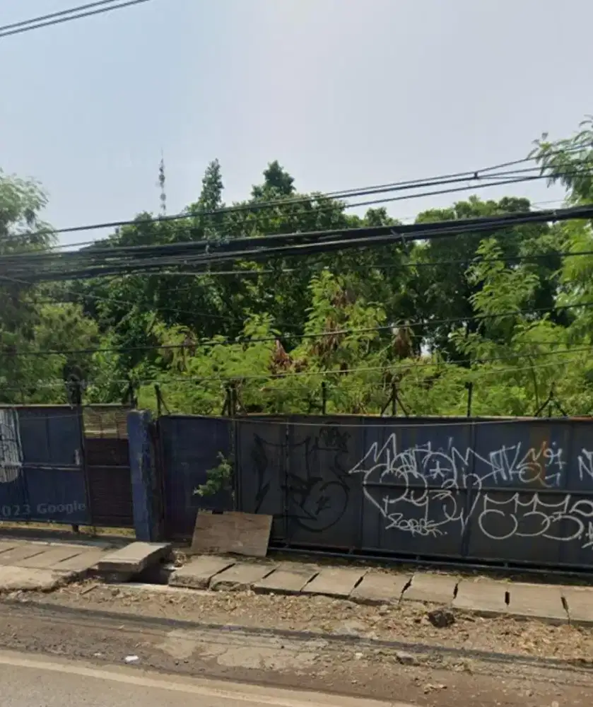 Tanah jalan raya akses container
