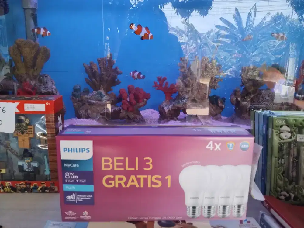 Lampu Led Philips Paket 8w