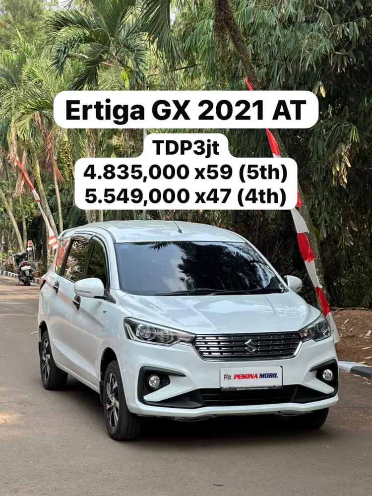 Tdp3jt Ertiga gx 2021 at matic