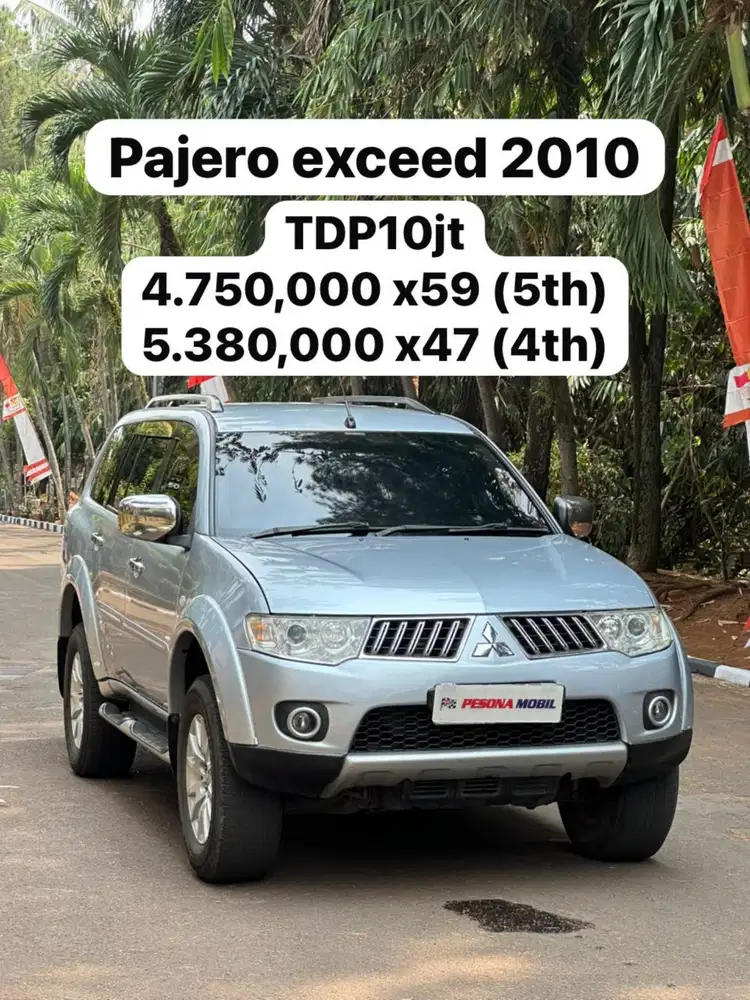 Tdp10jt Pajero exceed 2010 matic diesel