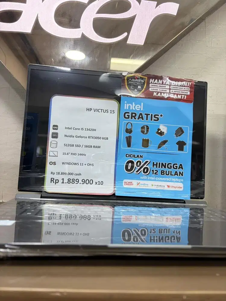 Laptop Hp Victus 15 Promo Free 2X Angsuran