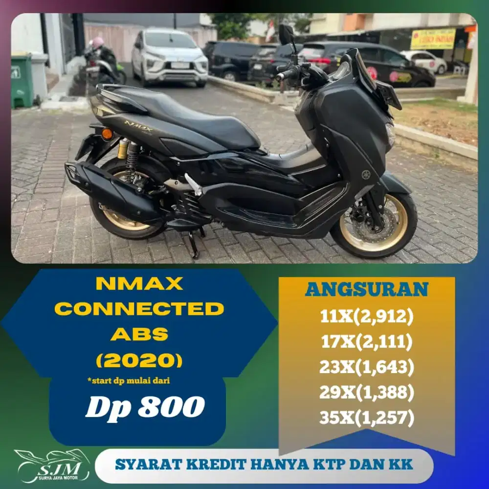 YAMAHA NMAX CONNECTED ABS 2020 MESIN HALUS