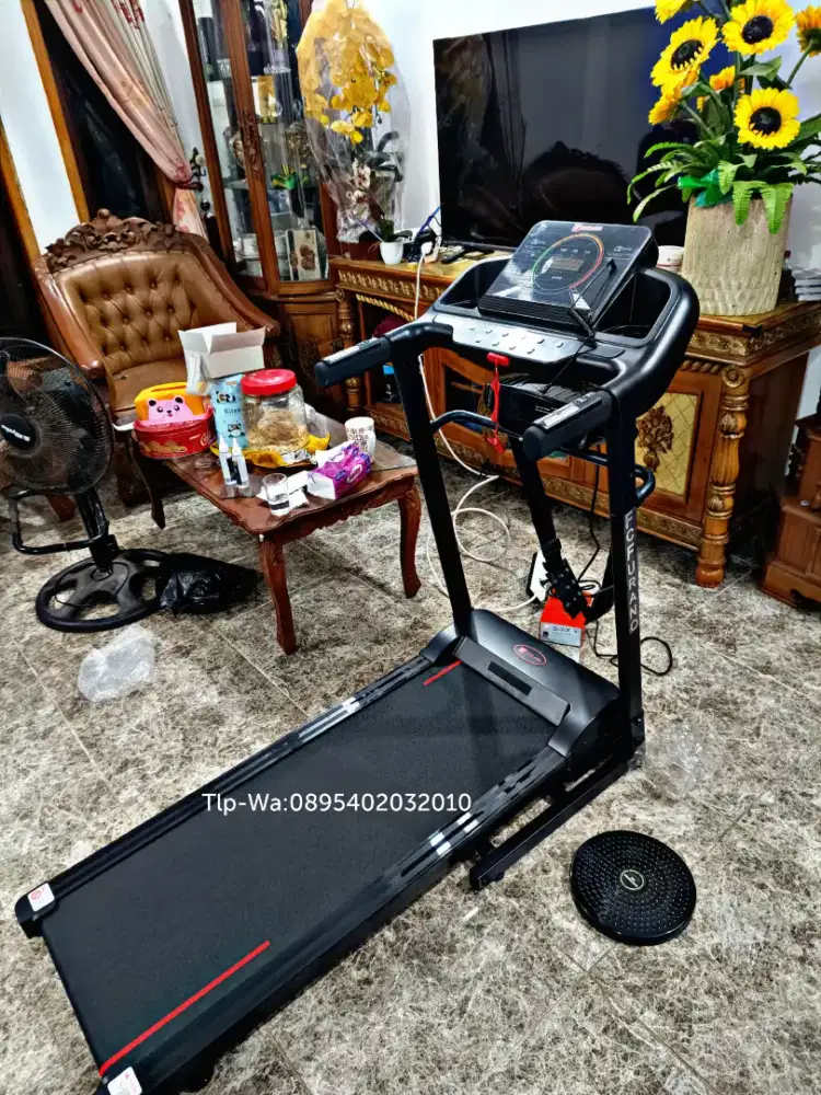 Treadmill elektrik furano auto incline
