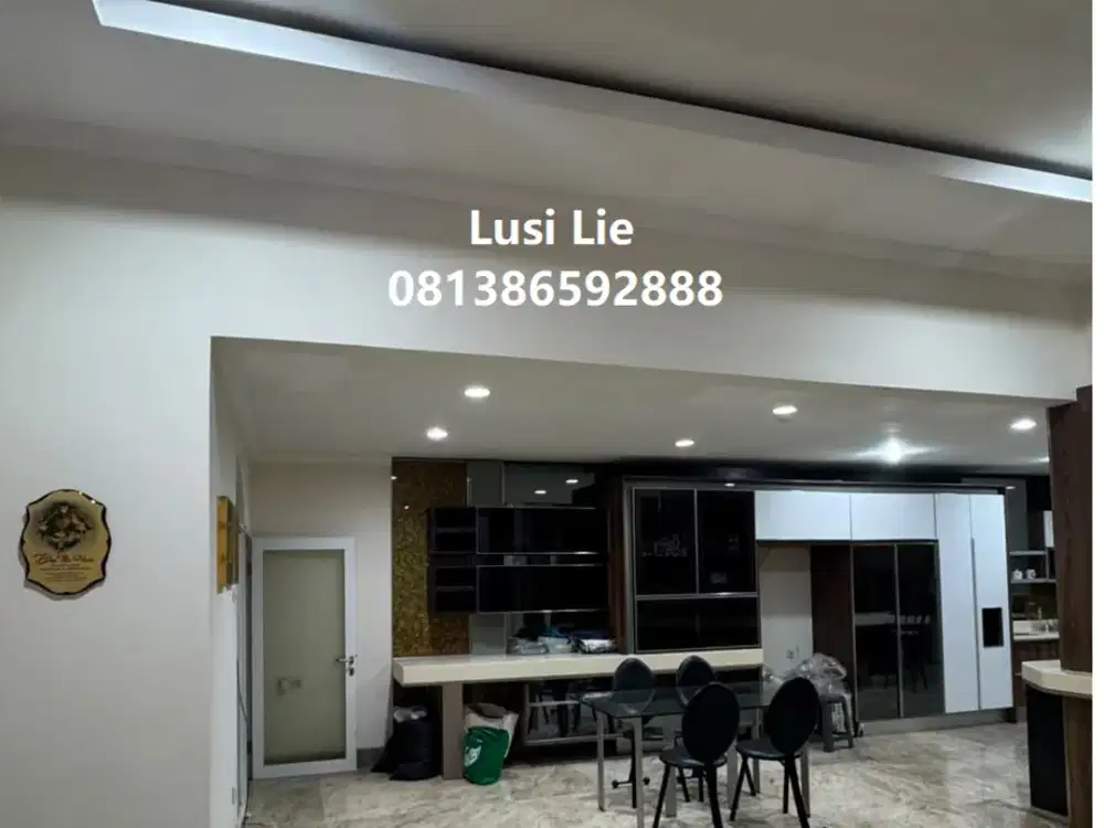 Rumah Garden House Pik Semi Furnished rapi