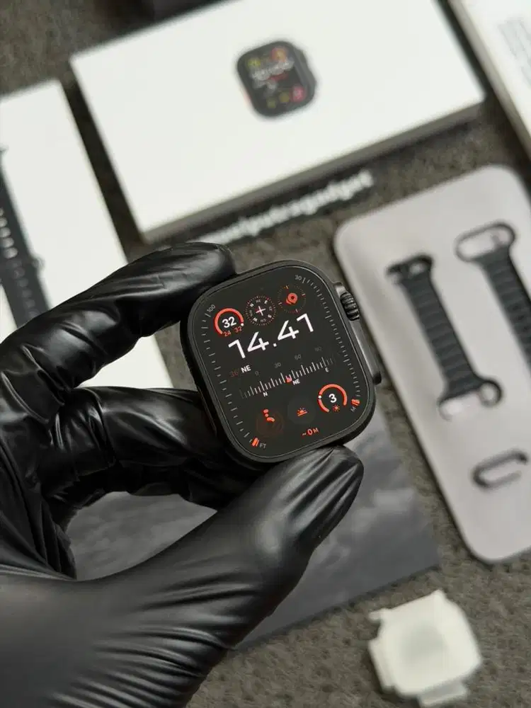 Apple Watch Ultra 2 Black 49mm Resmi Fullset original