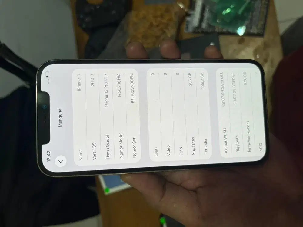 Iphone 12 ProMax 256gb intermilano All op