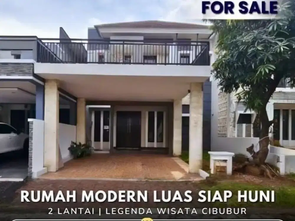 Dijual Cepat Rumah 2 Lantai Siap Huni di Legenda Wisata