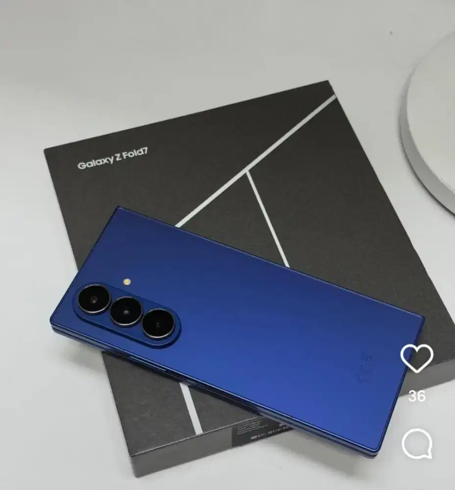 Siapa cepat dia dapat  redy samsung Z fold7