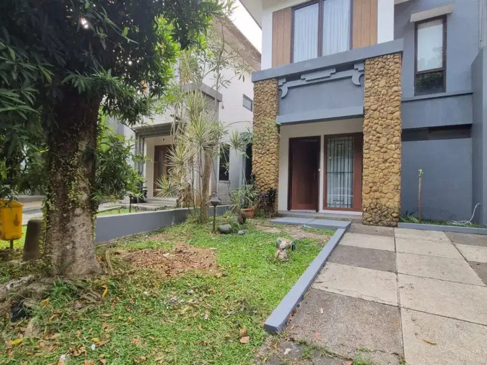 Dijual Rumah Avani BSD Cluster Lavanya Ammarilla, Backyard Luas Kondisi Bangunan Cakep, Fully Furnished Tinggal Masuk Gak Repot Isi Perabot