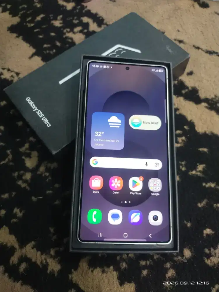 Samsung S25 Ultra 12/512GB Resmi SEIN Fullset
