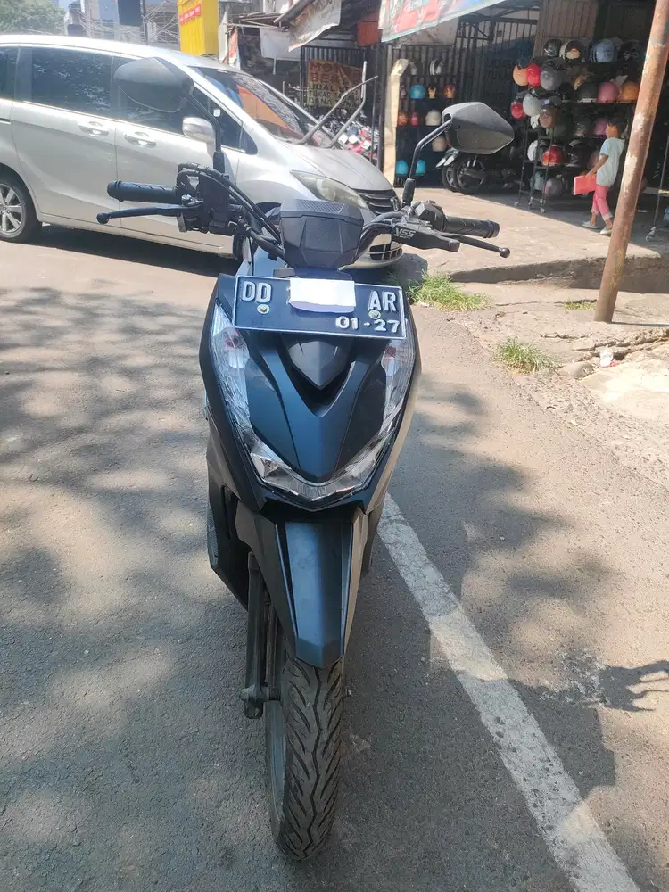 Honda Beat Street 110cc 2021 pemakaian 2022 Hitam
