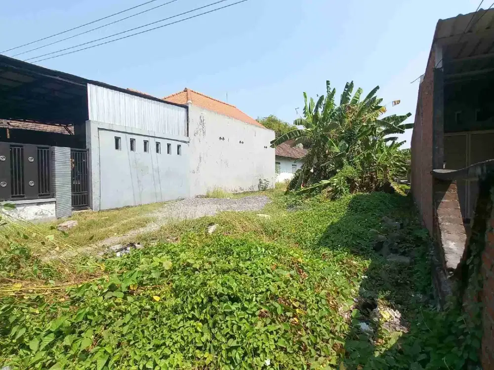Tanah pekarangan nol jalan aspal