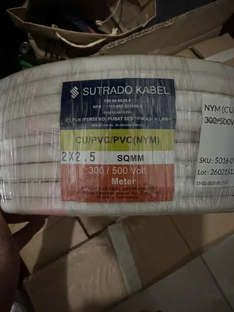 Kabel NYM Sutrado 2x2,5mm