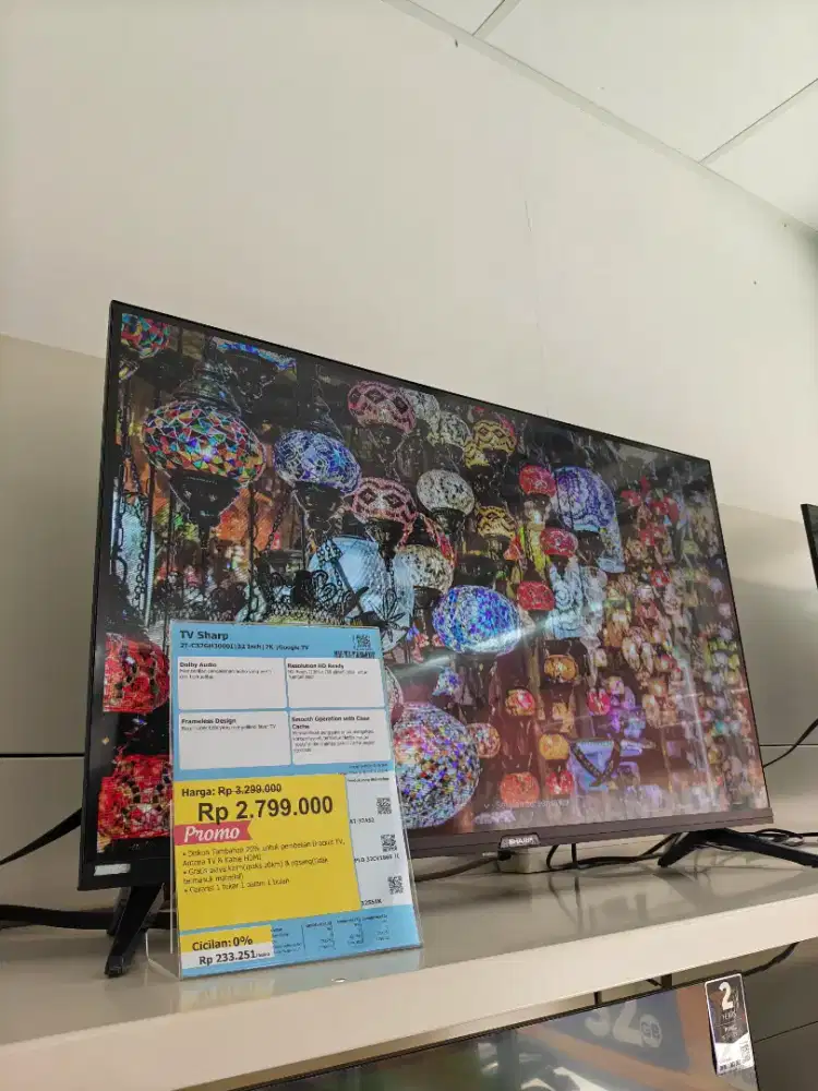 CASH DAN KREDIT TV 32 INCH SHARP 2K TANPA DP