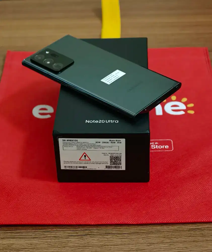 Samsung Note 20 ultra 8 256gb Resmi Sein Mulus Seperti baru