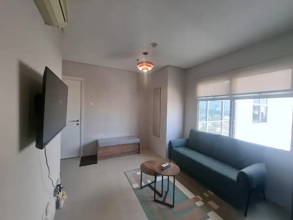 2BR Hook Furnished Apartemen Madison Park - Mall Central Park