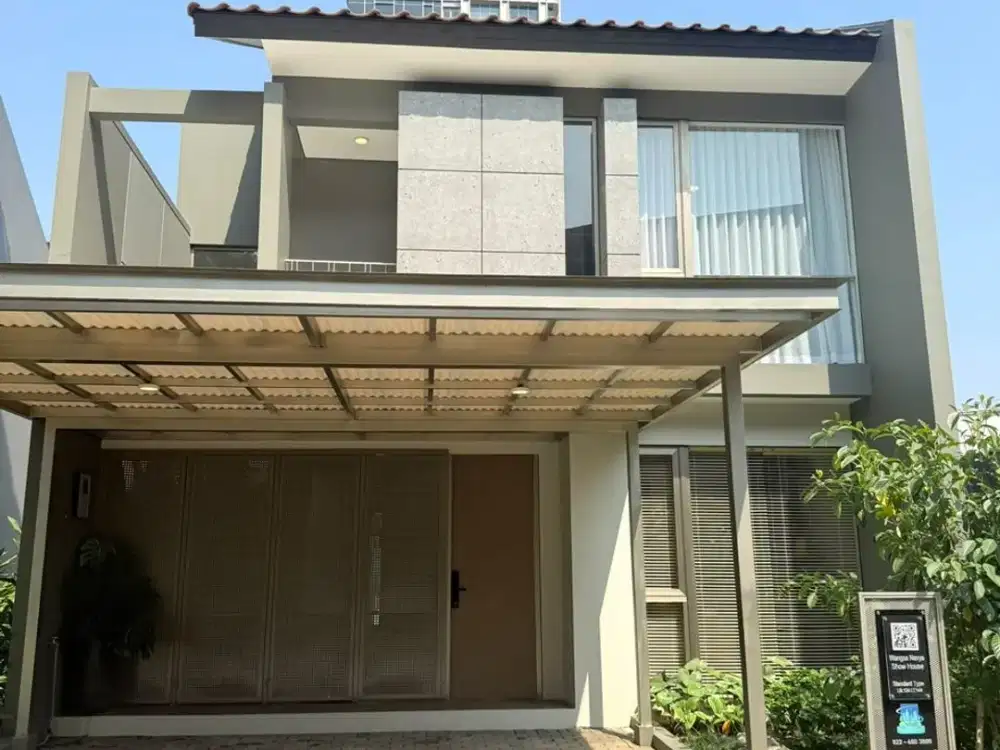 Jual Rumah Baru Wangsa Navya Kbp 2 Lantai On Progres Modern