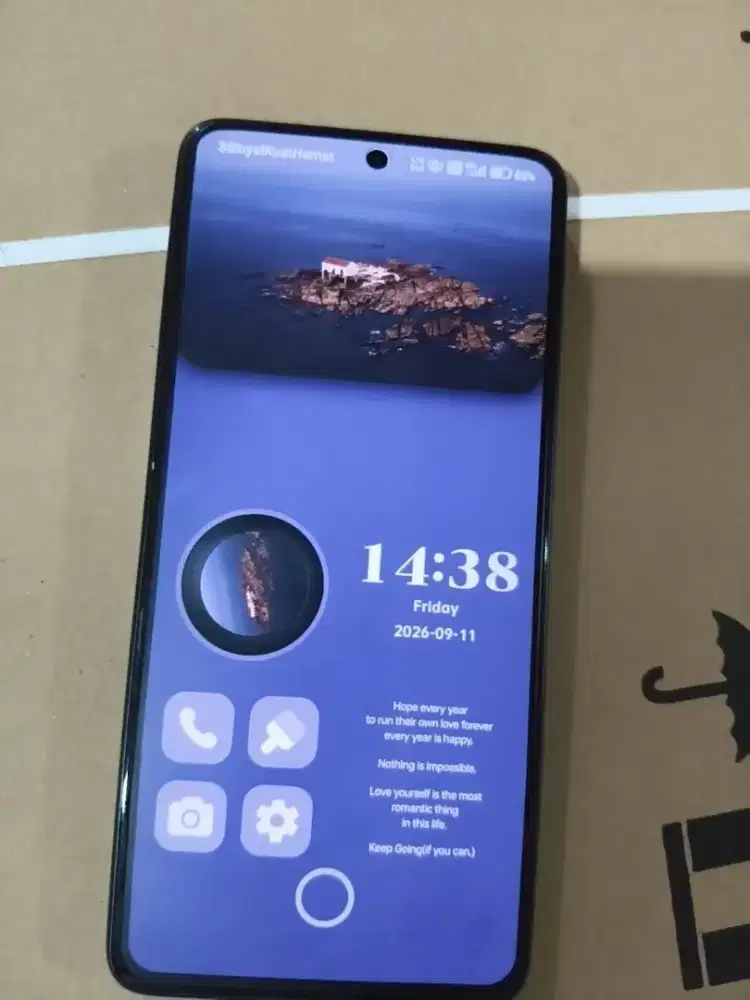 Poco X7 pro fullset minus pemakaian aja