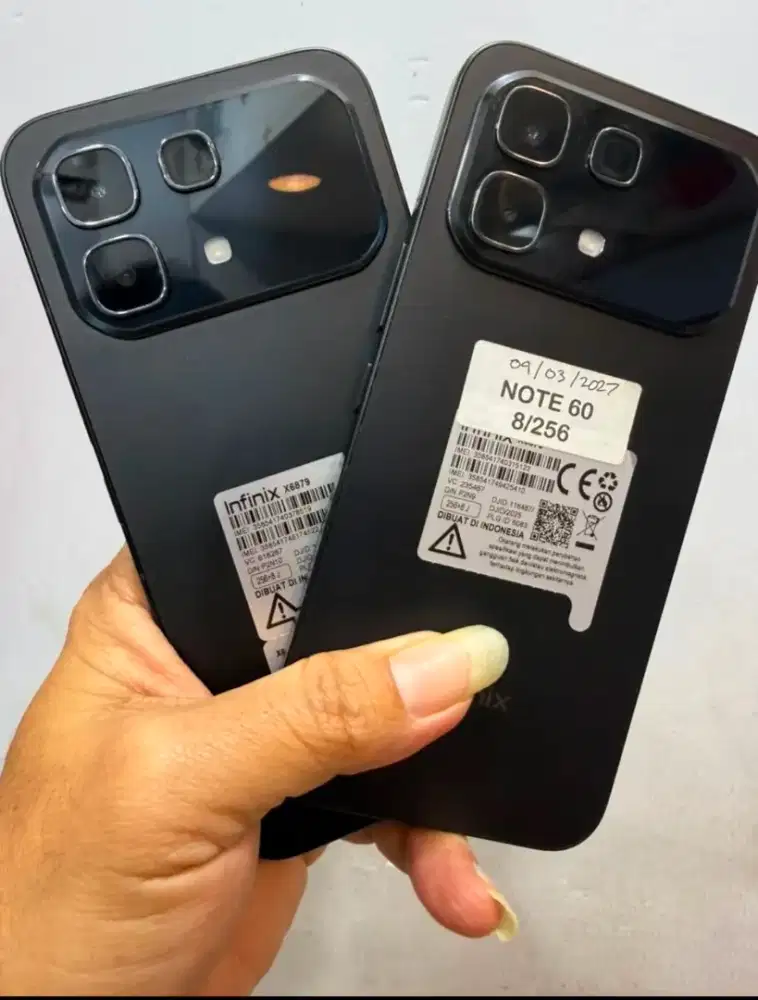 Infinix note 60 8/256 second mulus garansi