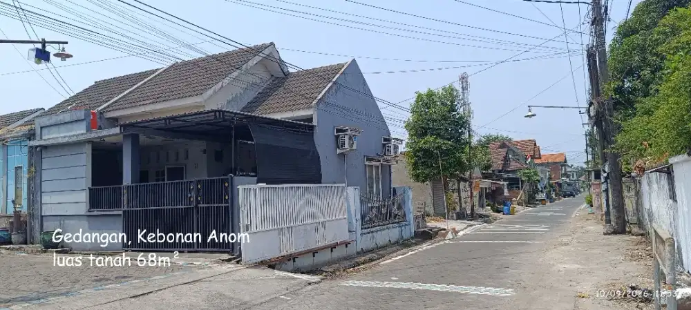 Jual Rumah di Gedangan, Sruni Sidoarjo