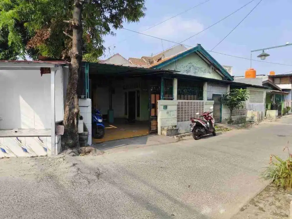 Rumah Plus Kios Perumnas 3 Bekasi LT 188 m2 LB 150 m2 SHM 5KT 900 Juta