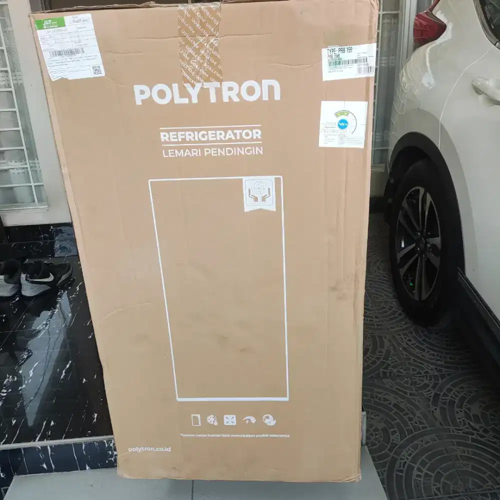 Kulkas Polytron 1 Pintu PRB 159B - Biru (Baru / Mulus / Siap Pakai)