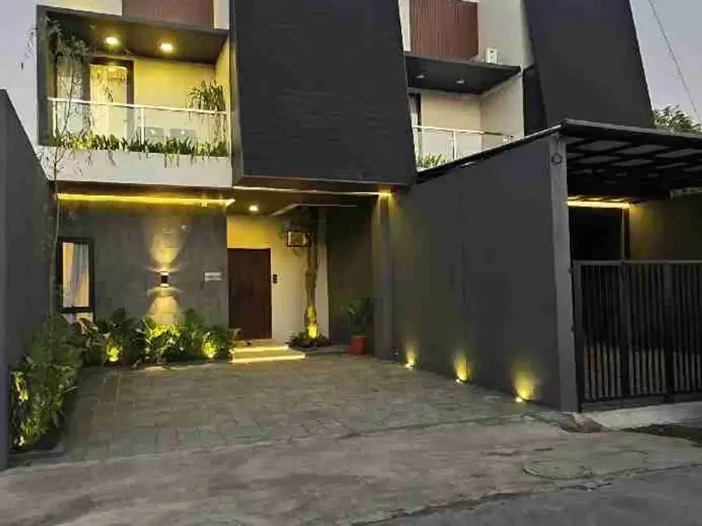 Rumah Mewah 2 Lantai Di Sleman Utara, Cocok Dijadikan Homestay Maupun Hunian Pribadi, Free Biaya Biaya