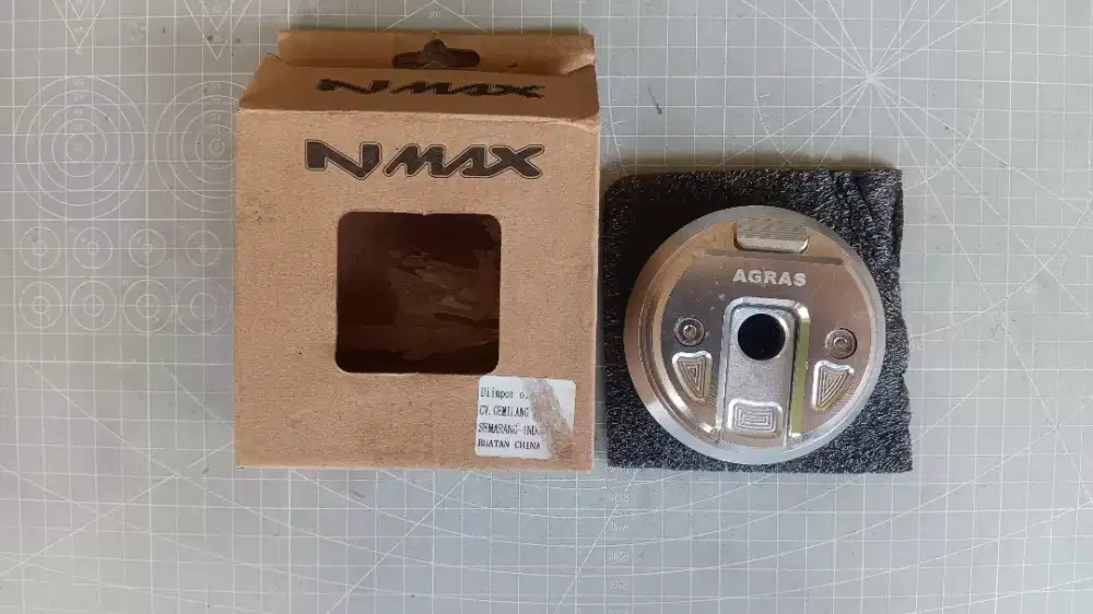 Tutup tangki N MAX cnc merk agras