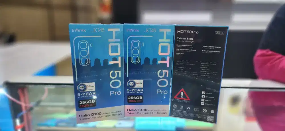 Infinix hote 50 pro 8/256 grs resmi bisa tukar tambah