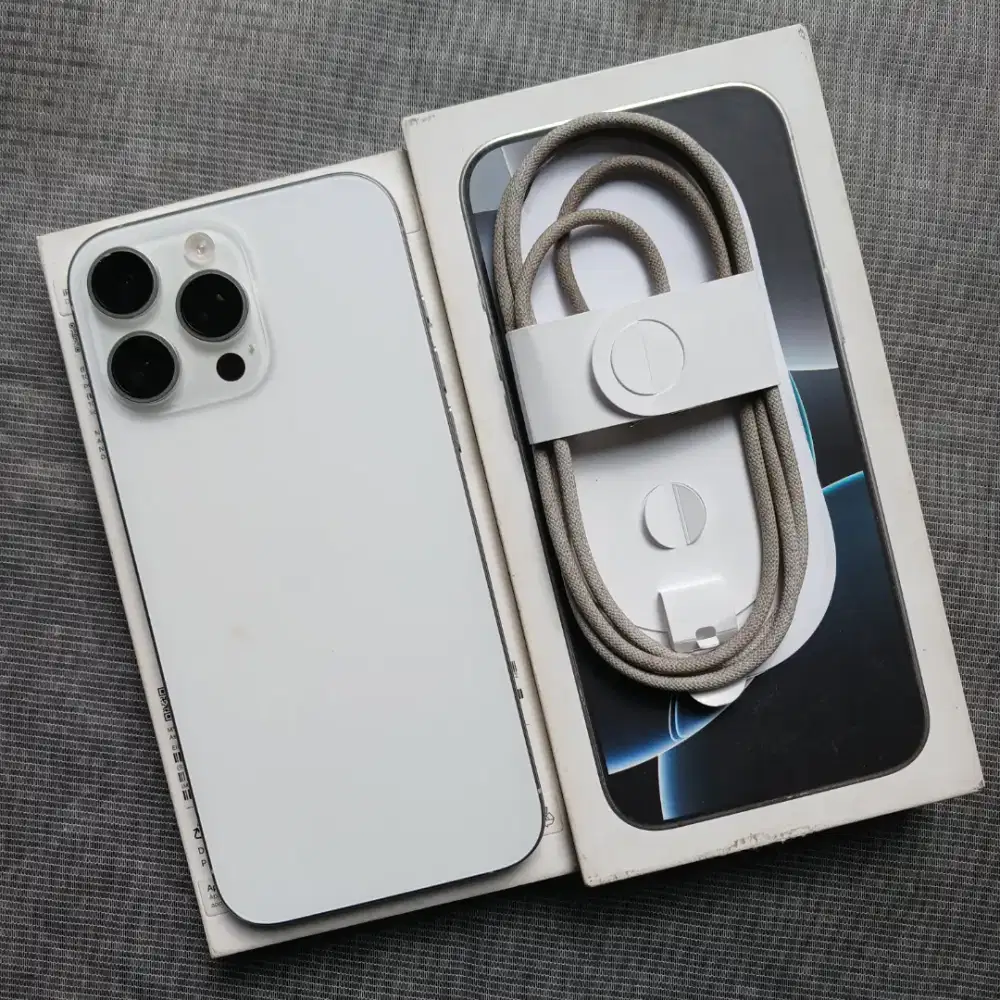 Iphone 16 pm 256 Gb | Resmi | Bh 91 % | Fullset ori